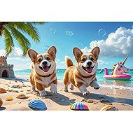 TREFL Puzzle Pejsek Corgi 100 dílků - Jigsaw Puzzle