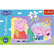 TREFL Puzzle Peppa Pig: Happy Peppa 60 pieces - Jigsaw Puzzle