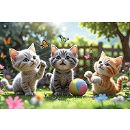 TREFL Puzzle Tři koťátka 60 dílků - Jigsaw Puzzle