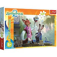 TREFL Puzzle Zootropolis: A Zootropolis Mystery 100 Pieces - Jigsaw Puzzle