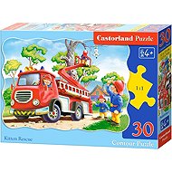 Castorland Rescuing a Kitten 30 Pieces - Jigsaw Puzzle