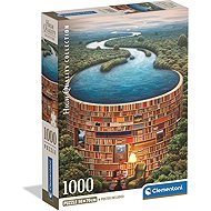 Clementoni Dam of Books 1000 Pieces - Jigsaw Puzzle