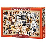 Castorland Dogs Collage 1500 Pieces - Jigsaw Puzzle