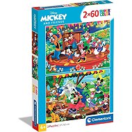 Clementoni Mickey & Friends 2×60 Pieces - Jigsaw Puzzle