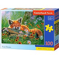 Castorland Liščí snění 100 dílků - Jigsaw Puzzle