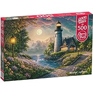 Cherry Pazzi Lighthouse in the Moonlight 500 pieces - Jigsaw Puzzle