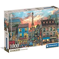 Clementoni Street in Paris 1000 Pieces - Jigsaw Puzzle