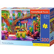 Castorland Parrots in Paradise 200 Pieces - Jigsaw Puzzle