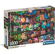 Clementoni Thajský plovoucí trh 1000 dílků - Jigsaw Puzzle