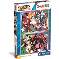 Clementoni Sonic 2-in-1 2 × 60 pieces - Jigsaw Puzzle