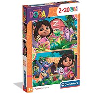 Clementoni Dora the Explorer 2in1 2 × 20 pieces - Jigsaw Puzzle