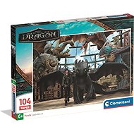 Clementoni How to Train Your Dragon 104 pieces SUPER - Jigsaw Puzzle