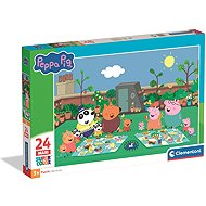 Clementoni Peppa Pig: Picnic with Friends 24 MAXI Pieces - Jigsaw Puzzle