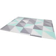 Matadi Triangles with edges grey-green - Foam Puzzle
