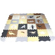 Matadi Dinosaurs with edges (28 × 28) - Foam Puzzle