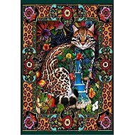 GRAFIKA Puzzle Tropical cat 1000 pieces - Jigsaw Puzzle