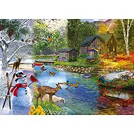 ALIPSON Seasonal Transitions Puzzle 1000 pieces - Jigsaw Puzzle