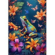 ALIPSON Puzzle Frog and butterflies 1000 pieces - Jigsaw Puzzle