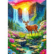 ENJOY Puzzle Deer Paradise 1000 pieces - Jigsaw Puzzle
