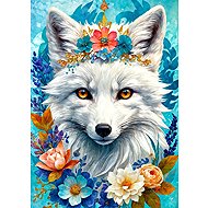 ENJOY Puzzle Blossoming Snow Fox 1000 pieces - Jigsaw Puzzle