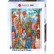 HEYE Puzzle Charming Village: Blue Gate 500 pieces - Jigsaw Puzzle