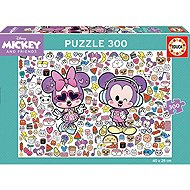EDUCA Puzzle Mickey a přátelé 300 dílků - Jigsaw Puzzle