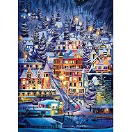 COBBLE HILL Ski Town Puzzle 500 pieces - Jigsaw Puzzle