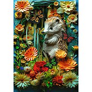 TREFL Puzzle Paper Art: Hedgehog 1000 pieces - Jigsaw Puzzle