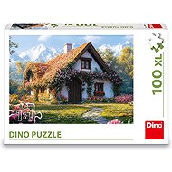 Dino Chata v údolí 100 XL dílků - Jigsaw Puzzle