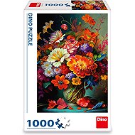 Dino Květiny ve váze 1000 dílků - Jigsaw Puzzle