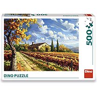 Dino Malovaná vinice 500 dílků - Jigsaw Puzzle