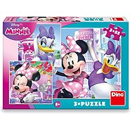 Dino Minnie a Daisy 3v1, 3 × 55 dílků - Jigsaw Puzzle
