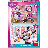 Dino Minnie a Figaro 2v1, 24 + 48 dílků - Jigsaw Puzzle