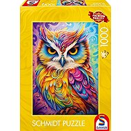 Schmidt Sova v barvách papouška 1000 dílků - Jigsaw Puzzle