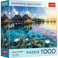 Trefl: A Breathtaking Sunset over the Lagoon – 1,000 pieces - Jigsaw Puzzle