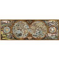 HEYE Panoramic Puzzle World Map (Hemisphere) 6000 pieces - Jigsaw Puzzle
