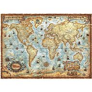 HEYE Puzzle Map Art: the World 2000 pieces - Jigsaw Puzzle