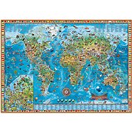 HEYE Puzzle Map Art: Amazing World 2000 pieces - Jigsaw Puzzle