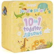 Boppi Puzzle 10 in 1 Safari - Jigsaw Puzzle