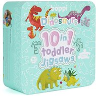Boppi Puzzle 10 in 1 Dinosaur - Jigsaw Puzzle