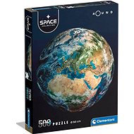 CLEMENTONI Round Space: Earth 500 pieces - Jigsaw Puzzle