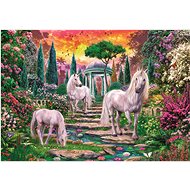 CLEMENTONI Classic garden unicorns 2000 pieces - Jigsaw Puzzle