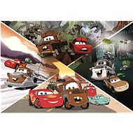 CLEMENTONI Cars on the go MAXI 104 pieces - Jigsaw Puzzle