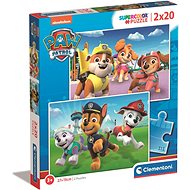 CLEMENTONI Paw Patrol 2 × 20 pieces - Jigsaw Puzzle