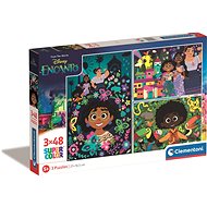 CLEMENTONI Disney: Encanto 3 × 48 pieces - Jigsaw Puzzle