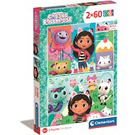 CLEMENTONI Gaby's Magic House 2 × 60 pieces - Jigsaw Puzzle