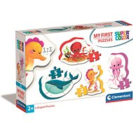 CLEMENTONI My First Marine Animals 4in1 (2, 3, 4, 5 pieces) - Jigsaw Puzzle