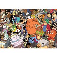 CLEMENTONI Netflix: This World Can't Get Me (Zerocalcare IV) 1000 episodes - Jigsaw Puzzle
