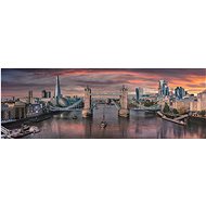 CLEMENTONI Panoramic Across the River Thames 1000 pieces - Jigsaw Puzzle