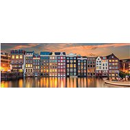 CLEMENTONI Panoramic Shining Amsterdam 1000 pieces - Jigsaw Puzzle